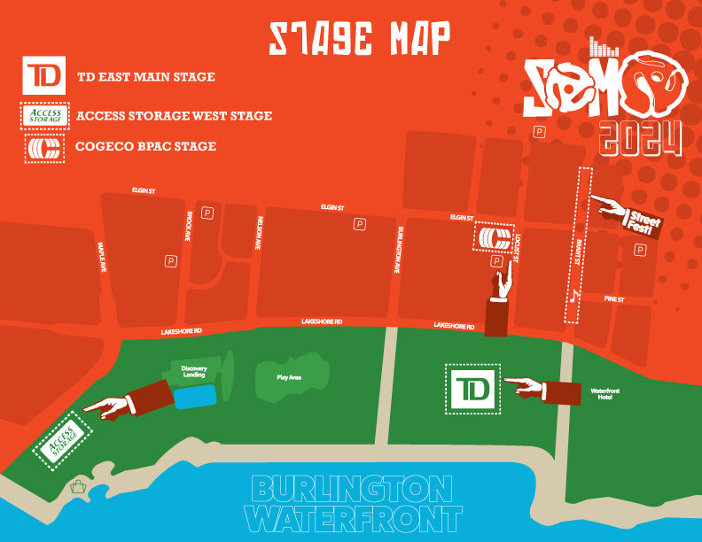 2024 Stage Map